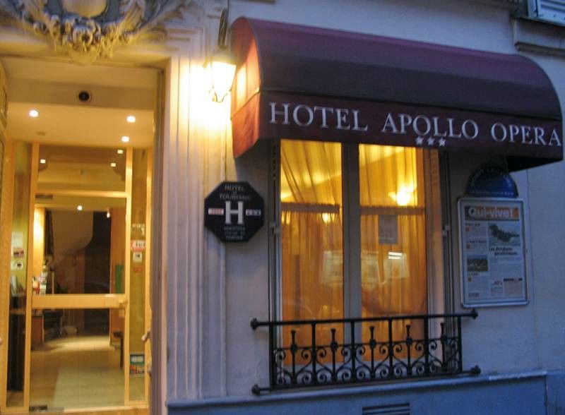 Hotel Apollo Opera Paris Eksteriør billede